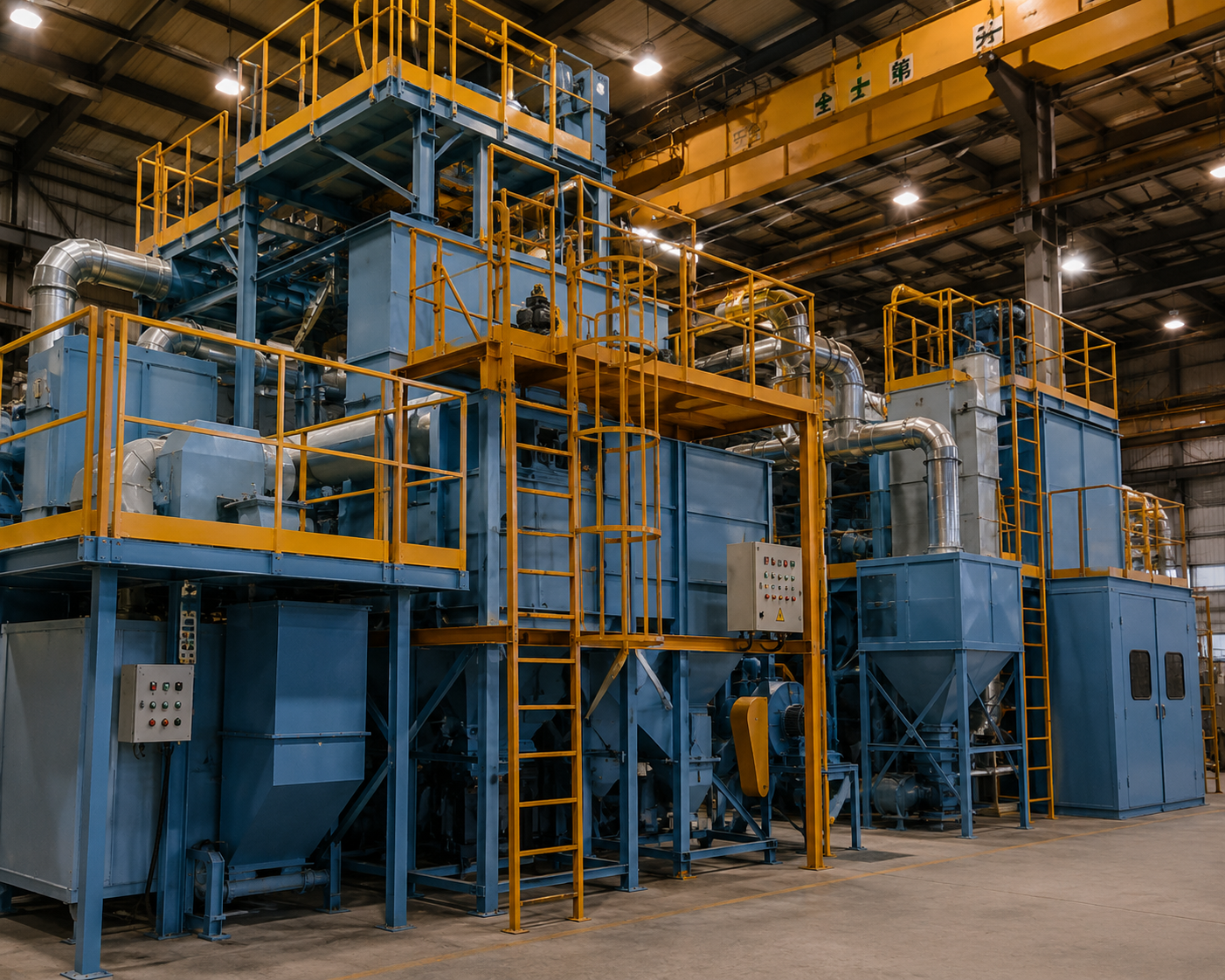 Industrial finishing systems