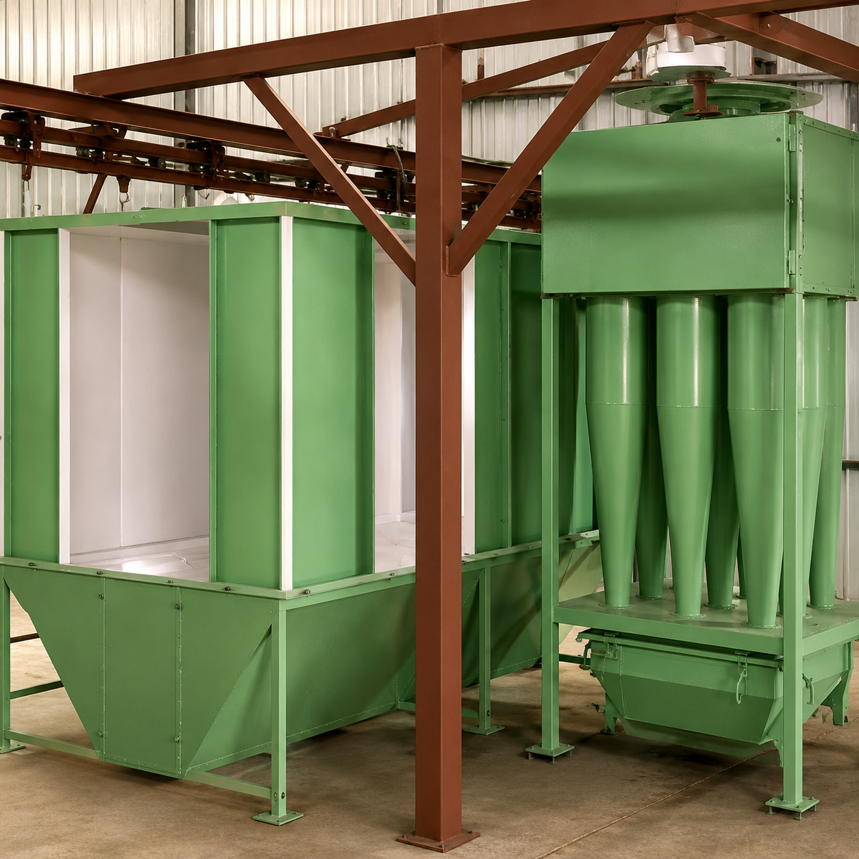 Powder Coating Booth & Recovery System