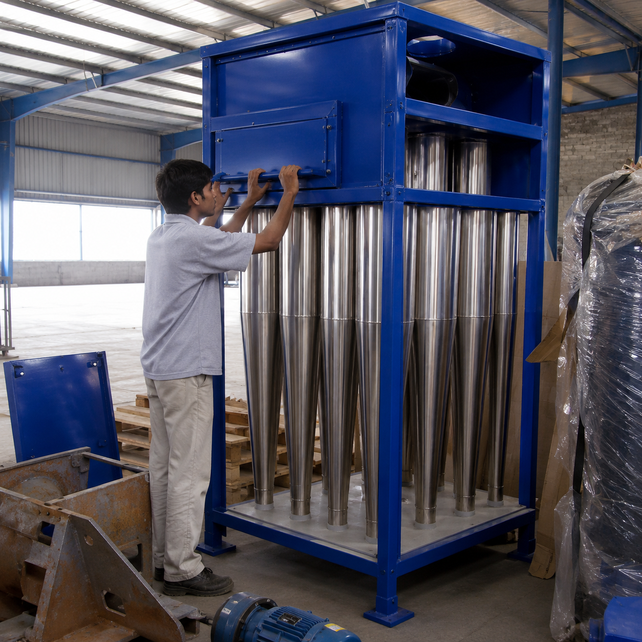 Stain Less Steel Power Recovery System